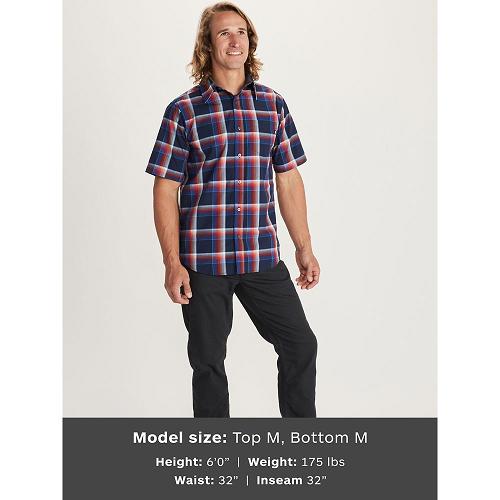 Marmot Meeker Clothes - Mens Shirts Navy CA4052183 Canada